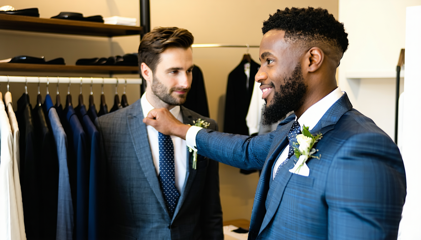 découvrez nos conseils pratiques pour choisir le costume parfait pour un mariage. que vous soyez le marié, un invité ou un témoin, trouvez des astuces sur les styles, les couleurs et les accessoires pour vous démarquer avec élégance lors de cette journée spéciale.