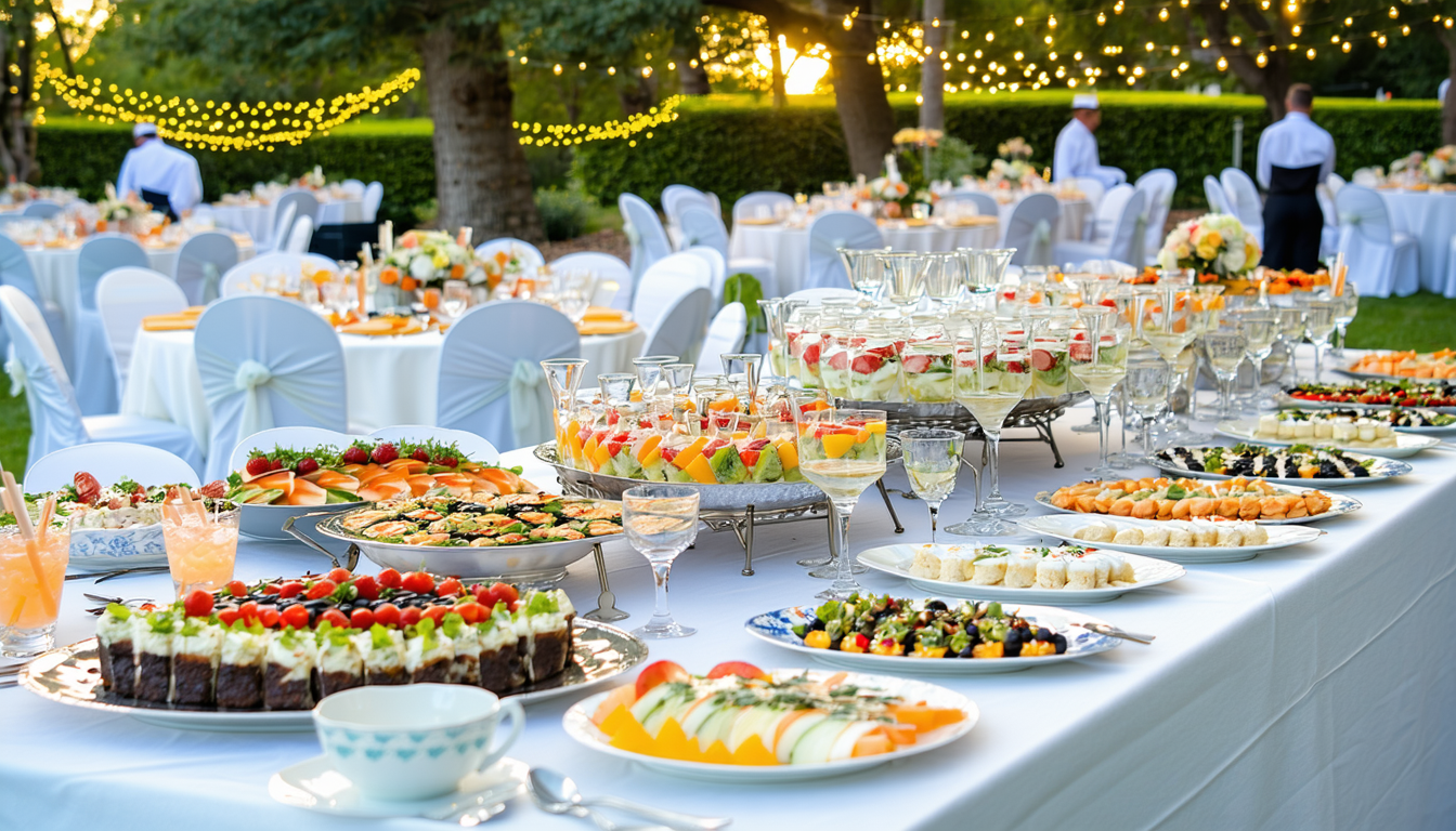 découvrez nos conseils essentiels pour choisir le traiteur parfait pour votre mariage. apprenez à évaluer vos besoins, à déguster des plats savoureux et à sélectionner un service qui ravira vos invités tout en respectant votre budget.