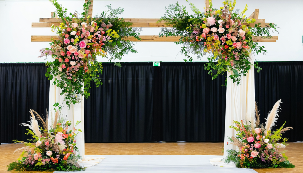 découvrez les tendances de la décoration florale pour mariage avec des suspensions et arches fleuries. inspirez-vous de nos idées pour une cérémonie élégante, moderne et inoubliable.
