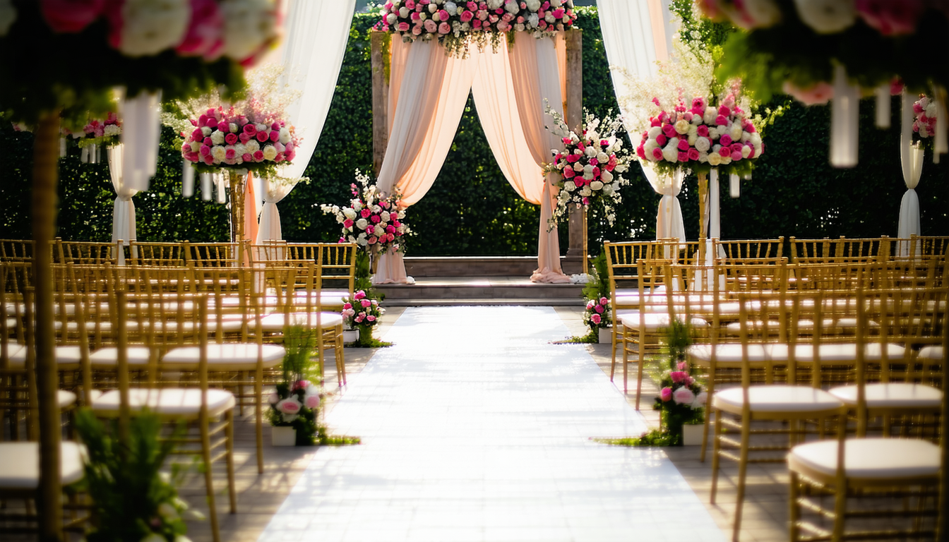 découvrez nos conseils pour déterminer le budget fleurs idéal pour votre mariage. apprenez à choisir les meilleures fleurs en fonction de votre thème, de votre saison et de vos envies, tout en respectant votre budget. transformez votre journée spéciale avec des arrangements floraux à la hauteur de vos rêves.