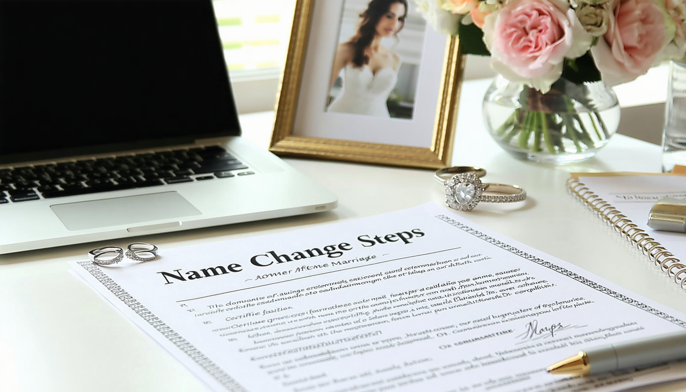 découvrez toutes les démarches à suivre pour changer de nom après un mariage : formalités administratives, documents nécessaires et conseils pratiques pour actualiser votre identité facilement.