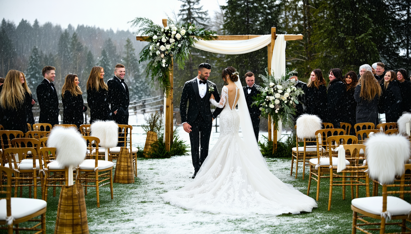 découvrez tous nos conseils pour organiser un mariage d'hiver chaleureux et inoubliable : idées de décoration, choix du lieu, ambiance cocooning et astuces pour une cérémonie réussie malgré le froid.