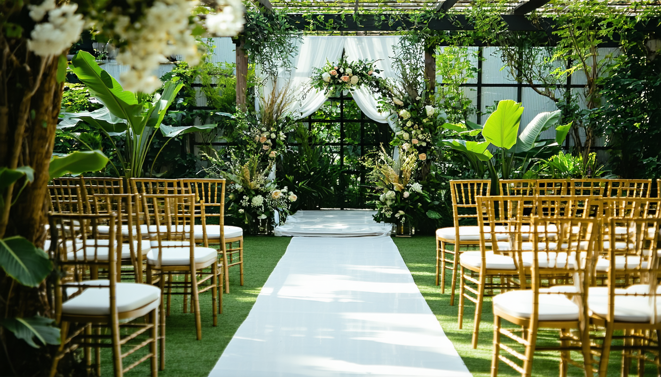 découvrez notre guide complet pour organiser un mariage écologique et écoresponsable. conseils, astuces et inspirations pour célébrer votre union tout en respectant l'environnement.