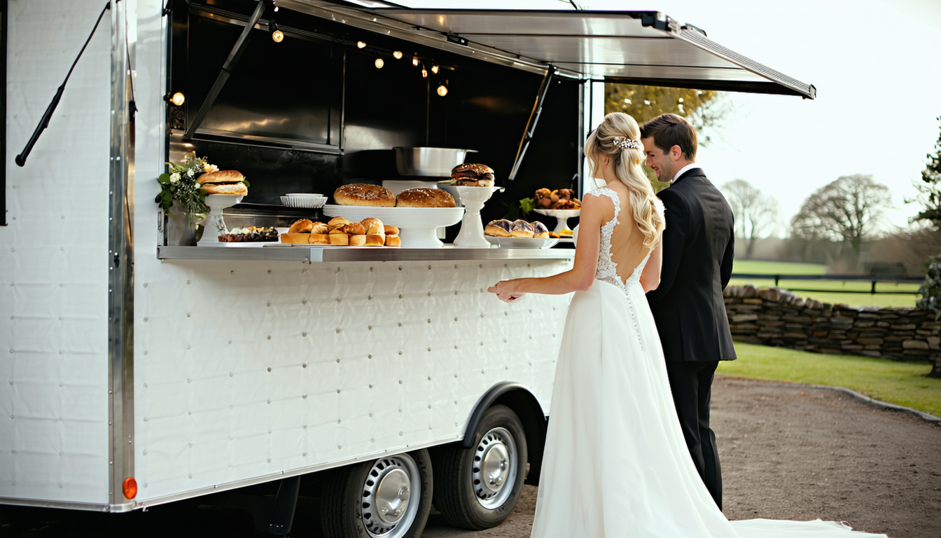 offrez une expérience unique à vos invités avec un foodtruck privatisé pour votre mariage. cuisine gourmande, ambiance conviviale et service sur-mesure pour un événement inoubliable.