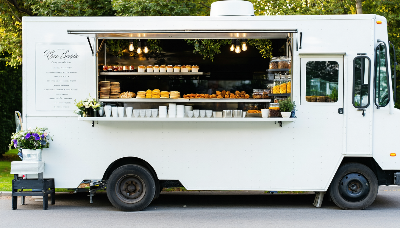 offrez à vos invités un moment gourmand et convivial lors de votre mariage en privatisant un foodtruck original. une expérience culinaire unique et personnalisée pour un jour d’exception !