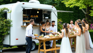 découvrez pourquoi le food truck mariage est l'alternative tendance aux traiteurs classiques : une expérience culinaire originale, conviviale et personnalisée pour sublimer votre grand jour.