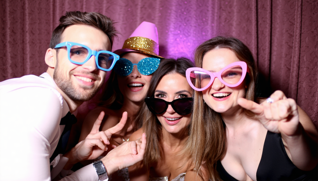 ajoutez une touche d'originalité à votre mariage avec un photobooth ! offrez à vos invités des souvenirs uniques et animés, et capturez les moments forts de votre célébration de façon ludique et conviviale.